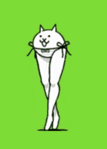歩くビキニちび美脚ネコにゃんこ大戦争超ネコ祭 Bikini GIF - 歩くビキニちび美脚ネコにゃんこ大戦争超ネコ祭 Bikini Sexy Legs Cat GIFs