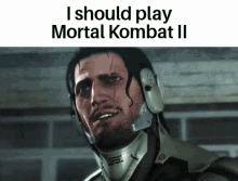 I Should Play Mortal Kombat2 Jetstream Sam GIF - I Should Play Mortal Kombat2 Jetstream Sam Jetstream Sam I Should GIFs
