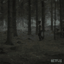 Walking In The Forest Naia Thulin GIF - Walking In The Forest Naia Thulin Danica Curcic GIFs