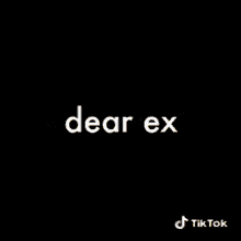 dear ex you fucked up shut up you messed up