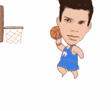 santosh dawar basketball shoot jump