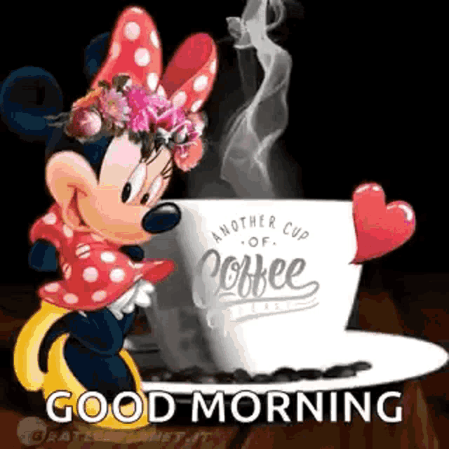 Minnie Mouse Morning GIF - Minnie Mouse Morning Good Morning - Discover ...