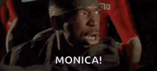 Noooo Monica GIF - Noooo Monica Calling Name GIFs