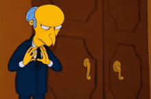 Mr Burns Waiting GIF - Mr Burns Waiting Hmmm GIFs