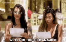 Were Not Together Anymore Making Clear GIF - Were Not Together Anymore Making Clear Clarifying GIFs