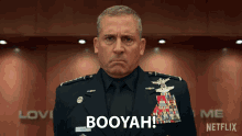 Booyah General Mark R Naird GIF - Booyah General Mark R Naird Steve Carell GIFs