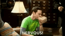 Nervous Breathing GIF - Nervous Breathing The Big Bang Theory GIFs