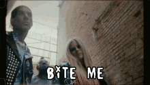 Avril Lavigne Bite Me GIF - Avril Lavigne Avril Bite Me GIFs