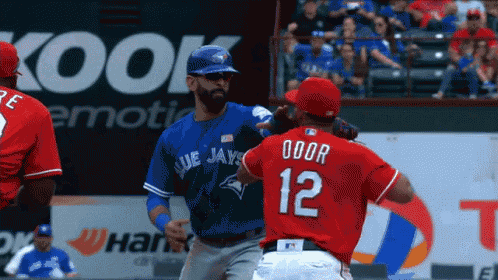 Rougned Odor GIF - Rougned Odor Punch - Discover & Share GIFs