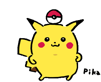 ピカチュウ Pokeball Sticker ピカチュウ Pokeball Pokemon Discover Share Gifs