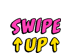 Swipe Up Swipe Sticker - Swipe Up Swipe See More Stickers