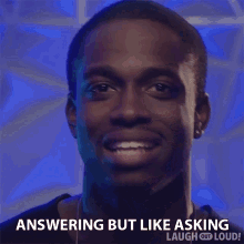 Answering But Like Asking Renny GIF - Answering But Like Asking Renny The Code GIFs