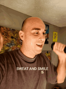 sweat and smile julius getting fit workout exercise