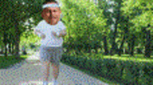 fat guy running tired exhausted gasping for air fat guy running tired exhausted gasping for air