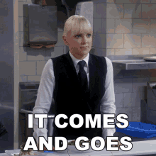 It Comes And Goes Anna Faris GIF - It Comes And Goes Anna Faris Christy GIFs