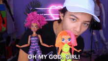 Oh My God Girl Omg GIF - Oh My God Girl Omg Doll Play GIFs