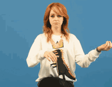 Orchestra Face Lindsey Stiling GIF - Orchestra Face Lindsey Stiling Air Violin GIFs