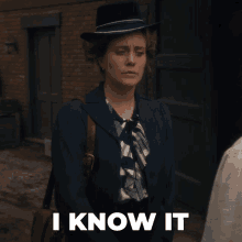 I Know It Louise Cherry GIF - I Know It Louise Cherry Murdoch Mysteries GIFs