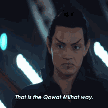 That Is The Qowat Milhat Way Elnor GIF - That Is The Qowat Milhat Way Elnor Star Trek Picard GIFs
