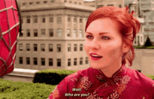 Spiderman Mary Jane GIF - Spiderman Mary Jane Who Are You GIFs