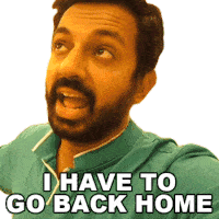 I Have To Go Back Home Faisal Khan Sticker - I Have To Go Back Home Faisal Khan I Need To Go Home Stickers