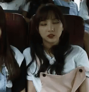 은하 비몽사몽 졸려 잠결 졸림 피곤 GIF - Eunha Half Asleep Sleepy GIFs