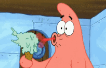 Patrick Ice Cream GIF - Patrick Ice Cream Lick GIFs