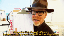 Remember Kids!! GIF - Science Screwing Around Writing GIFs