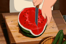 watermelon slice fruit food animated watermelon