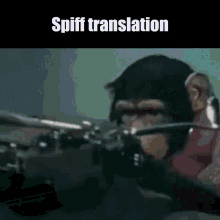 Spiff Monkey GIF - Spiff Monkey Translation GIFs