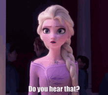 Elsa Do You Hear That GIF - Elsa Do You Hear That Frozen2 GIFs