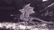 prancing velkhana dragon walking