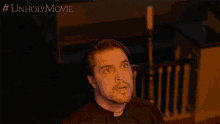 Terrified Monsignor Delgarde GIF - Terrified Monsignor Delgarde The Unholy GIFs