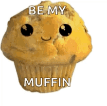 muffin cute wink animated adorable