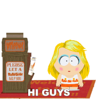 Hi Guys Mercedes Sticker - Hi Guys Mercedes South Park Stickers