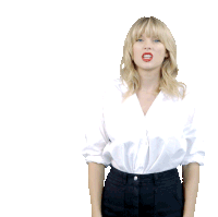 Taylor Swift Reactions Yes Sticker - Taylor Swift Reactions Taylor Swift Yes Stickers