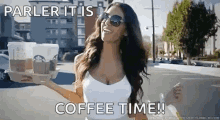 Coffee Time Sassy GIF - Coffee Time Sassy Girl GIFs