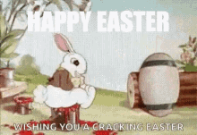 Happy Easter Easter Sunday GIF - Happy Easter Easter Sunday Bunny GIFs
