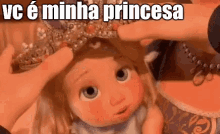 Você é Minha Princesa / Rainha / Coroa / Princesinha GIF - Princess Crown Youre A Princess GIFs