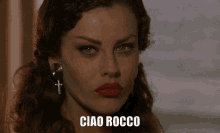 Ciao Rocco Red Lips GIF - Ciao Rocco Red Lips Ciao GIFs