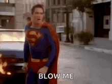 Superman Blow GIF - Superman Blow Air GIFs
