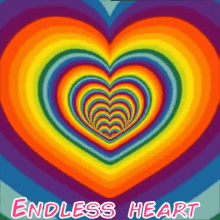 Endless Heart Rainbow GIF - Endless Heart Heart Rainbow GIFs