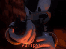 vampyre shadow the hedgehog gun sonic the hedgehog shooting vampyre shadow the hedgehog gun sonic the hedgehog shooting