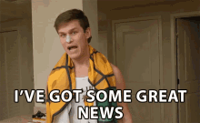 Ive Got Some Great News Alcohol GIF - Ive Got Some Great News Great News Alcohol GIFs