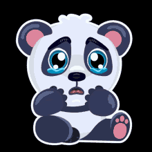Cry Sad GIF - Cry Sad Panda GIFs