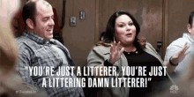Youre Just A Litterer This Is Us GIF - Youre Just A Litterer This Is Us This Is Us Gifs GIFs