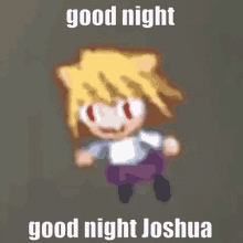 Good Night Good Night Joshua GIF - Good Night Good Night Joshua Joshua GIFs