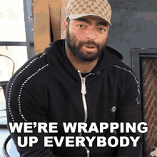 Were Wrapping Up Everybody Kyle Van Noy GIF - Were Wrapping Up Everybody Kyle Van Noy Vibin With Van Noys GIFs