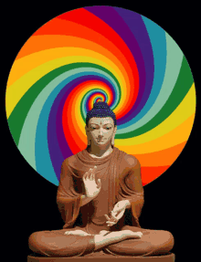 Buddha Spin GIF - Buddha Spin Art GIFs