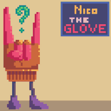 Pixel Glove GIF - Pixel Glove Question GIFs